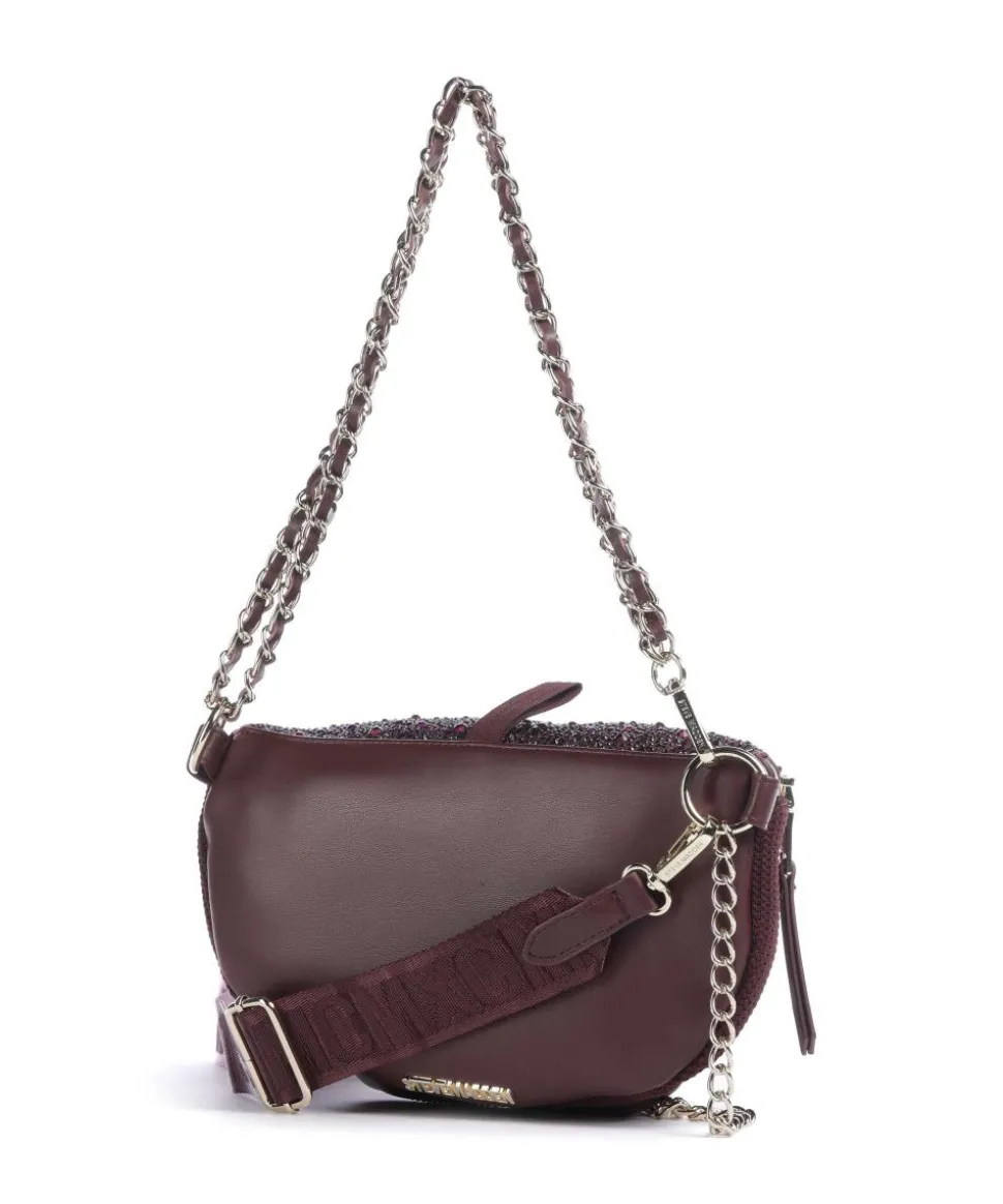 BMAXIMA Umhängetasche Polyurethane, Polyester brombeer