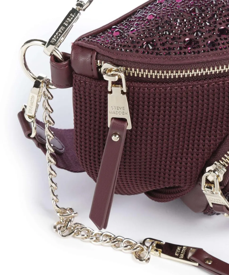 BMAXIMA Umhängetasche Polyurethane, Polyester brombeer