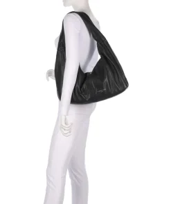 Bo Sheep Natural L Beuteltasche Schafsleder schwarz