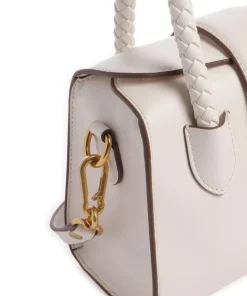 BOHAN Handtasche Lederimitat elfenbein