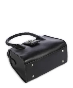 BOHAN Handtasche Lederimitat schwarz