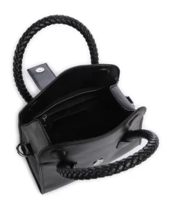 BOHAN Handtasche Lederimitat schwarz