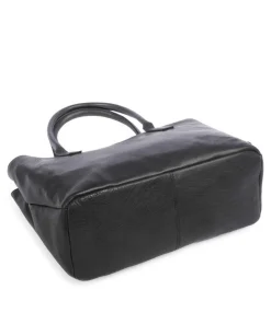 Bohemian Living Shopper Kalbsleder schwarz