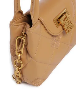 BOSCO Umhängetasche Lederimitat karamellbraun