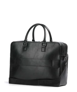 Boston Aktentasche 15″ Lederimitat schwarz