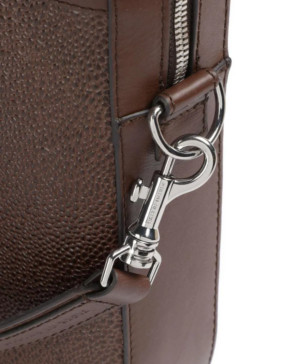 Bosun Aktentasche genarbtes Rindsleder cognac