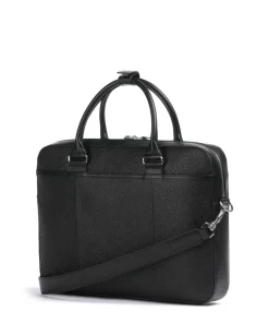 Bosun Aktentasche genarbtes Rindsleder schwarz