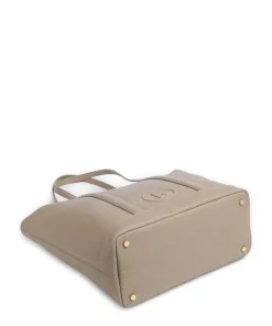 Bozen Zeta Shopper genarbtes Rindsleder taupe