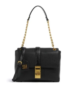 BPATTS-E Schultertasche Lederimitat schwarz