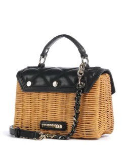 BPICNIC Umhängetasche Rattan natur/schwarz