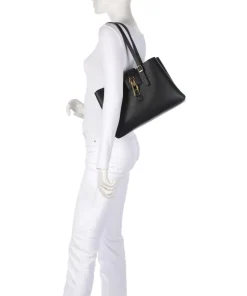 BPRINCIE Shopper Lederimitat schwarz