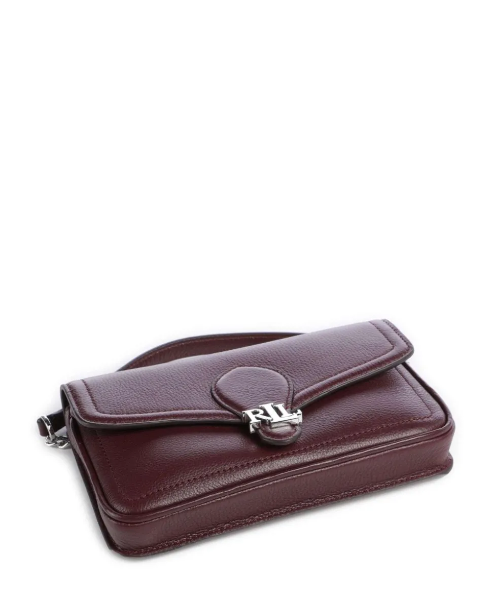 Bradley Large Geldbörse genarbtes Rindsleder wein