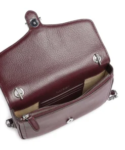 Bradley Large Geldbörse genarbtes Rindsleder wein