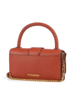 BRAGE Umhängetasche Lederimitat rotbraun