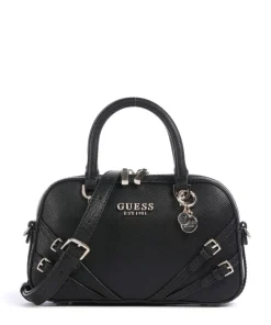 Bramina Handtasche Lederimitat schwarz