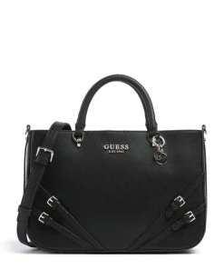 Bramina Handtasche Lederimitat schwarz