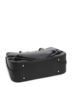 Bramina Handtasche Lederimitat schwarz