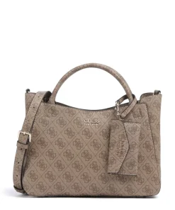 Brenton Handtasche Lederimitat hellbraun