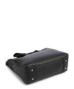 Brenton Handtasche Lederimitat schwarz