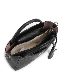 Brenton Handtasche Lederimitat schwarz