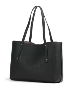 Brenton Shopper Lederimitat schwarz