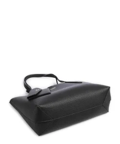 Brenton Shopper Lederimitat schwarz