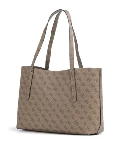 Brenton Shopper Lederimitat hellbraun