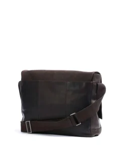 Brick Lane Aktentasche 15″ Leder dunkelbraun