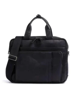 Brick Lane Aktentasche 15″ Leder schwarz
