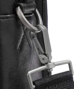 Brick Lane Aktentasche 15″ Leder schwarz