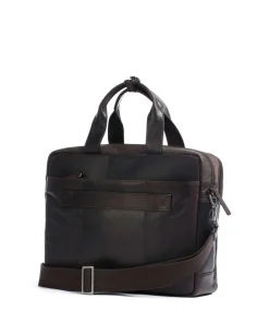 Brick Lane Aktentasche 15″ Leder dunkelbraun