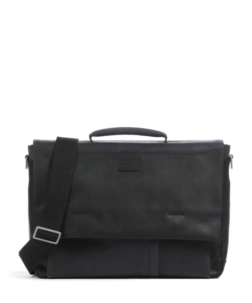 Brick Lane Jim Aktentasche 15″ Leder schwarz
