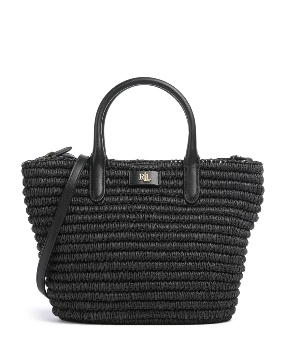 Brie 22 Handtasche Bast schwarz