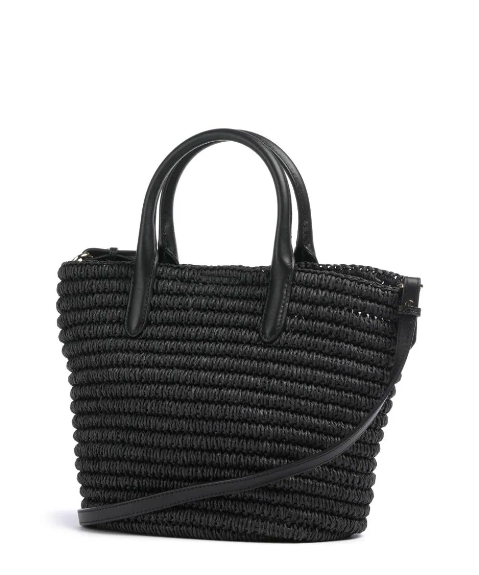 Brie 22 Handtasche Bast schwarz