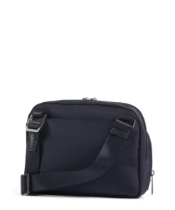 Brief Umhängetasche recyceltes Nylon navy