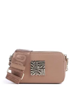 BRISA Umhängetasche Lederimitat hellbraun