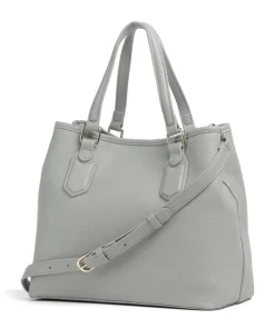 Brixton Handtasche Lederimitat hellgrau