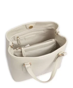 Brixton Handtasche Lederimitat elfenbein