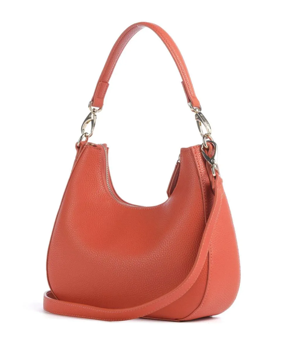 Brixton Schultertasche Lederimitat koralle