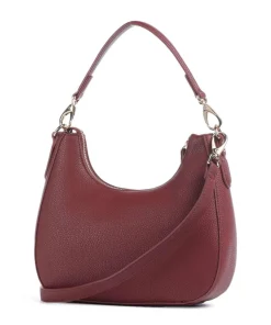 Brixton Schultertasche Lederimitat dunkelrot