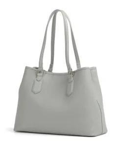 Brixton Shopper Lederimitat grau