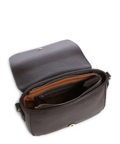 Brixton Umhängetasche Lederimitat dunkelbraun