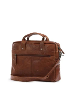 Bronco Aktentasche 14″ Büffelleder cognac