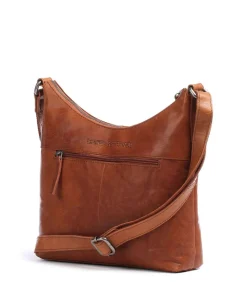 Bronco Beuteltasche Leder cognac
