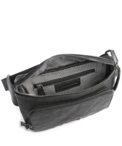 Bronco Gürteltasche Leder schwarz
