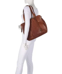 Bronco Shopper 15″ Büffelleder cognac