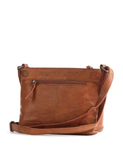 Bronco Umhängetasche Leder cognac