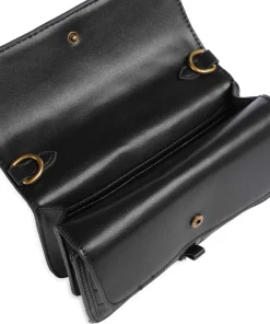 BRYA Umhängetasche Lederimitat schwarz