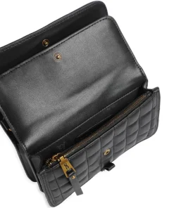 BRYA Umhängetasche Lederimitat schwarz