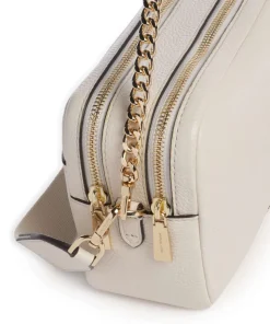 Bryant Medium Umhängetasche genarbtes Rindsleder elfenbein